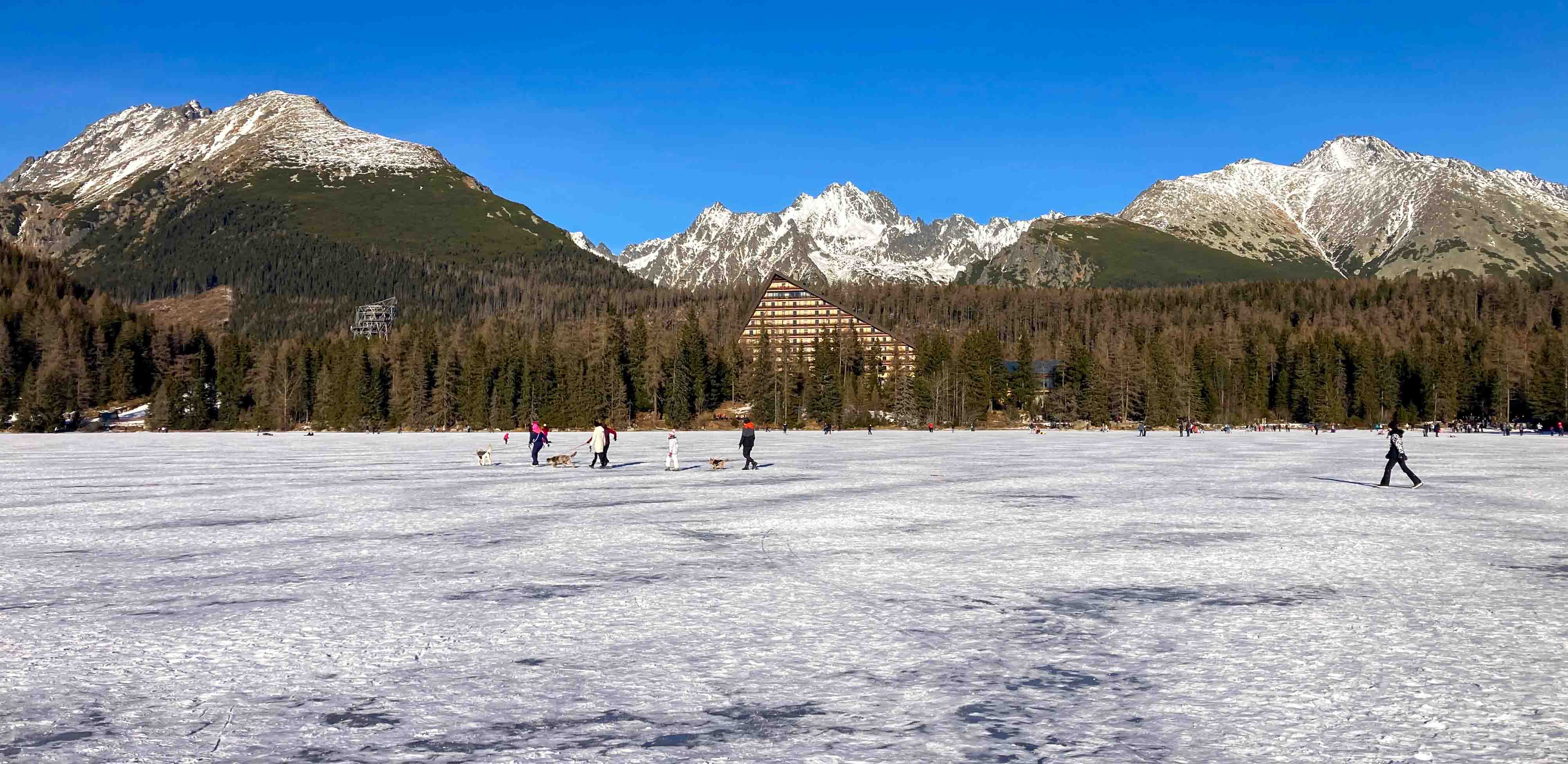 Новий рік у Словаччині, гори та сніг